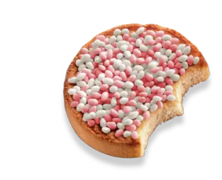 De Ruijter Pink/White Mice (330 gr.)