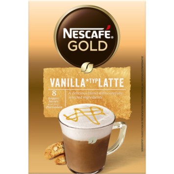 Nescafe gold vanilla latte