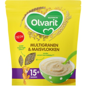 Olvarit Multigranen & Maisvlokken 15+ Maanden