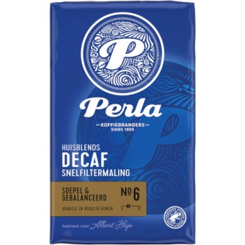 Perla Huisblends Decaf Snelfiltermaling (250 gr.)