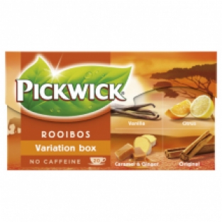 Pickwick Rooibos Tea Variation Box (20 stuks)