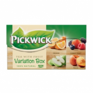 Pickwick Vruchtenthee Variatie Box Groen (20 stuks)