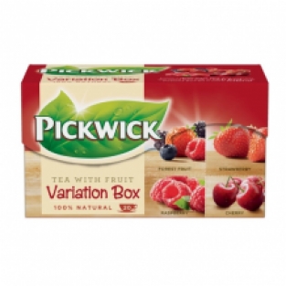 Pickwick Vruchtenthee Variatie Box Rood (20 stuks)