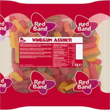 Red Band Wine Gums Kilozak