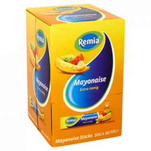Remia Mayonnaise Extra Creamy Sticks (200 x 20 ml.)