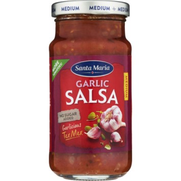 Santa Maria Tex Mex Garlic Salsa Medium (230 gr.)