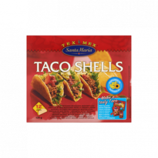 Santa Maria Tex Mex Taco Shells (12 Pieces)