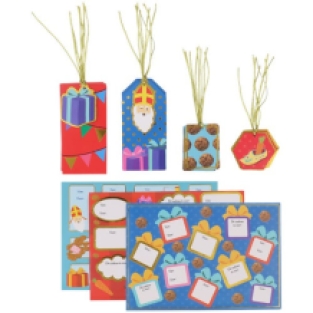 sinterklaas sticker labels overzicht