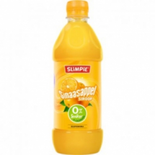 Slimpie Sinaasappel Siroop 0% Suiker (580 ml.)