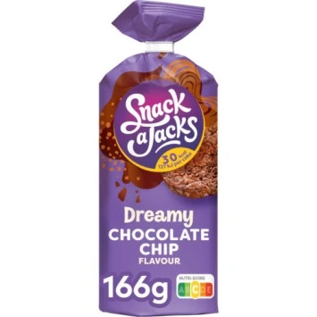 Snack a jacks chocolade rijstwafels