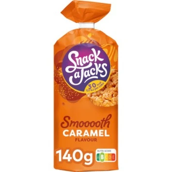 Snack a jacks caramel rijstwafels