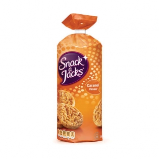 Snack a jacks caramel rijstwafels