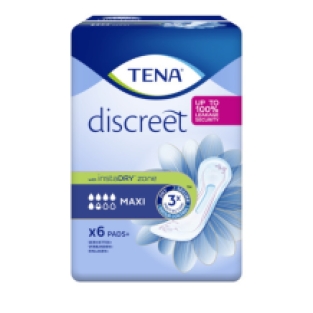 TENA Discreet Maxi Incontinentieverband (6 stuks)