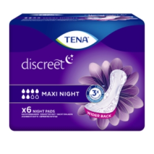 TENA Discreet Maxi Night Incontinentieverband (6 stuks)