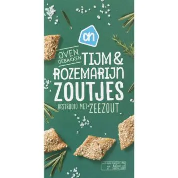 AH oven gebakken chips met rozemarijn en zeezout