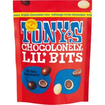 Tony's Chocolonely Lil' Bits Melk Puur Wit