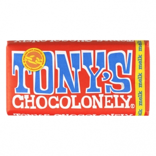 Tony's Chocolonely chocolade melk (180 gr.)