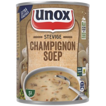 Unox Blik Champignon Soep 800 ml.
