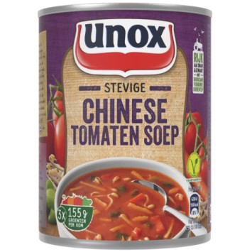 Unox Chinese Tomatensoep Blik (800ml.)