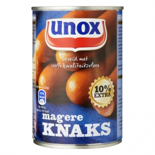 Unox lean Knaks sausages (400 gr.)