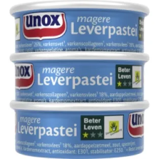 Unox Magere Leverpastei