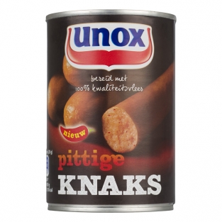 Unox spicy knaks sausages (400 gr.)