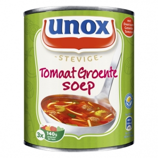 Unox Stevige Tomaten Groentesoep (800 ml.)