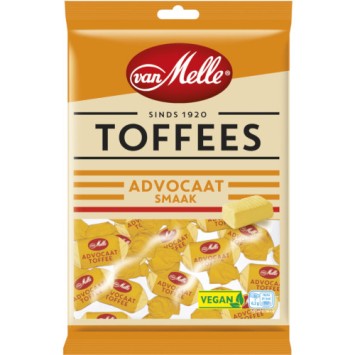 Van Melle Toffees met Advocaatsmaak (225 gr.)