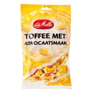 Van Melle Toffees with eggnog flavour (250 gr.)