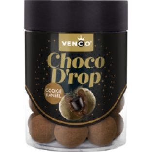 Venco chocolade drop cookie kaneel