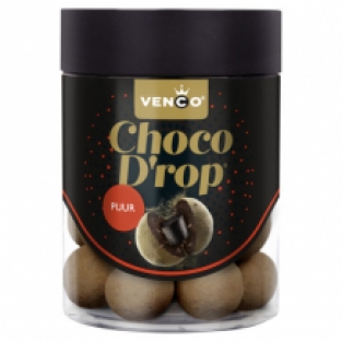 Venco chocolade drop puur