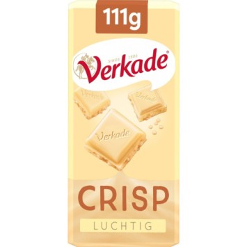 Verkade Chocolade Zacht Wit Crisp (111 gr.)