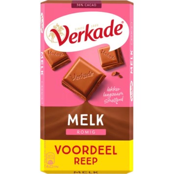Verkade Chocolade Romige Melk XXL