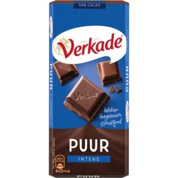 Verkade Chocolade Intens Puur (111 gr.)