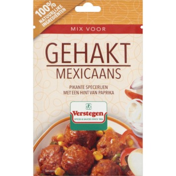 Verstegen Kruidenmix Gehakt Mexicaans (40 gr.)