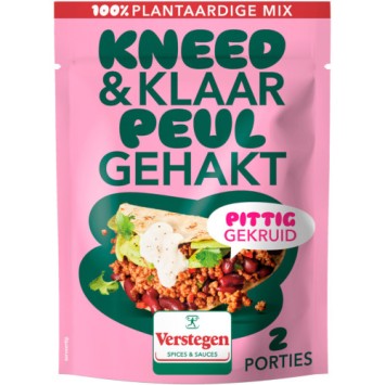 Verstegen Kneed & Klaar Peulgehakt Pittig Gekruid