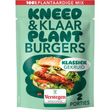 Verstegen Kneed & Klaar Plantburgers Klassiek Gekruid