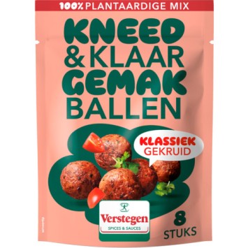 Verstegen Kneed & Klaar Gemak Ballen Klassiek Gekruid (60 gr.)