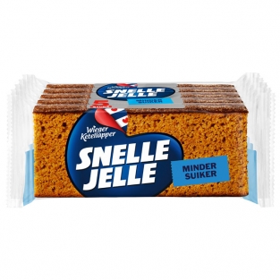 Wieger Ketellapper Snelle Jelle Spice Cake Less Sugar (5 x 50 gr.)