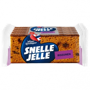 Wieger Ketellapper Snelle Jelle Spice Cake Raisins  (5 x 70 gr.)