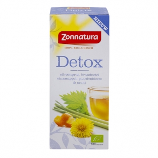 Zonnatura Detox tea lemon grass (20 pieces)