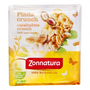 Zonnatura Peanut crunch bar (135 gr.)