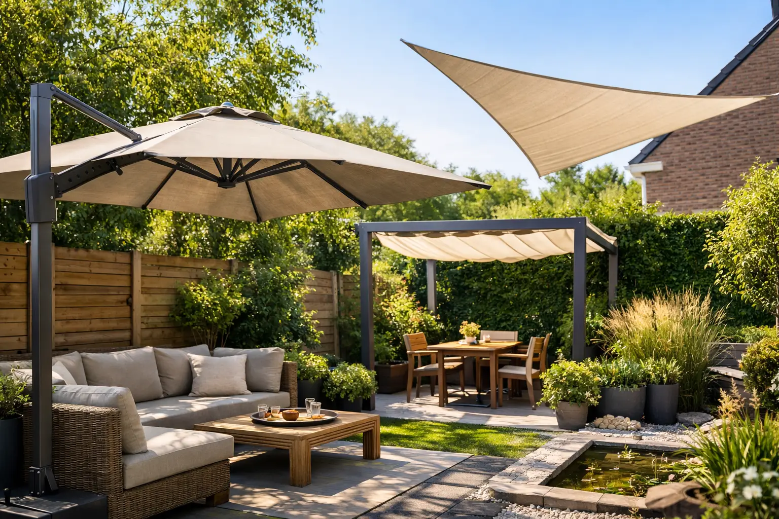 Beste schaduwoplossingen kleine tuin kiezen