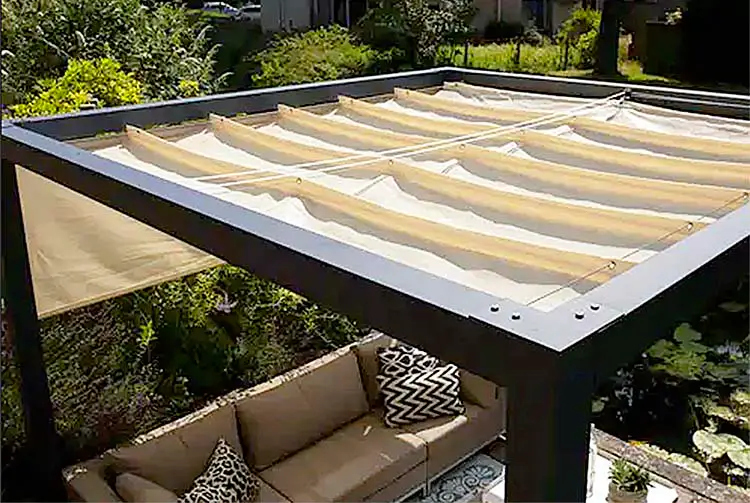 Aluminium pergola stijlvol en functioneel