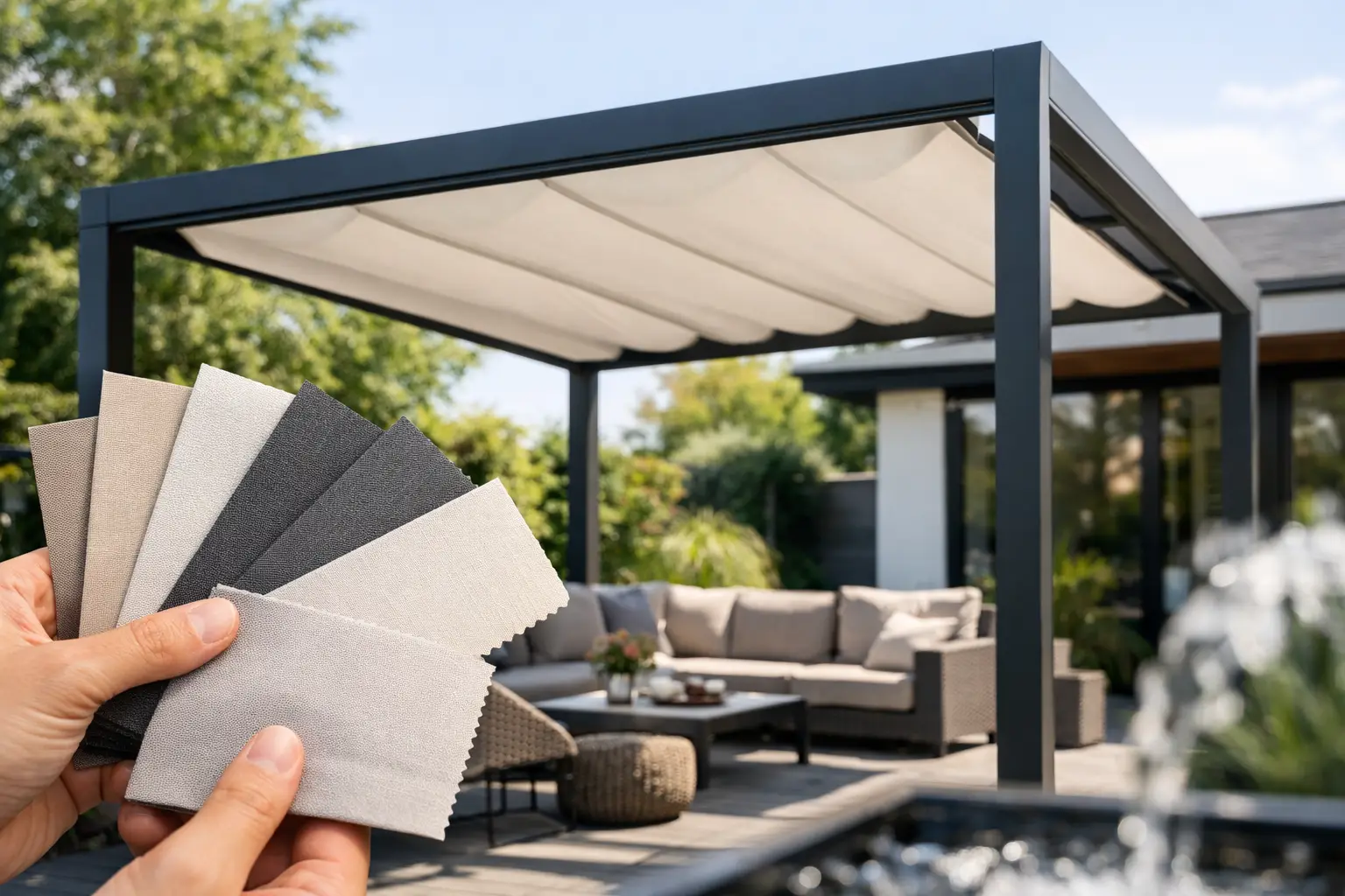 Pergola doek Helmond kiezen zonder miskoop