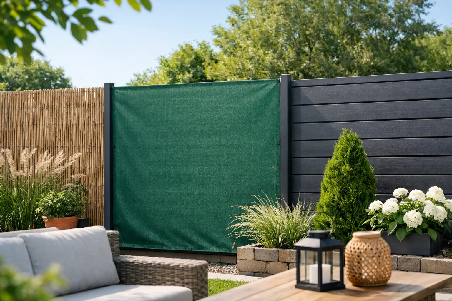Privacydoek tuin afscheiding kiezen