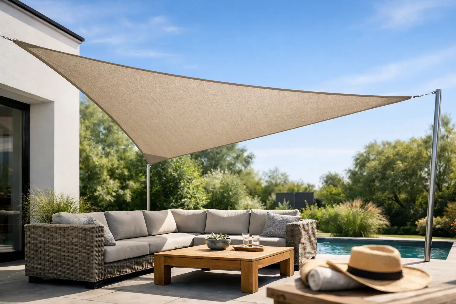 Schaduwdoek op maat bestellen zonder twijfel