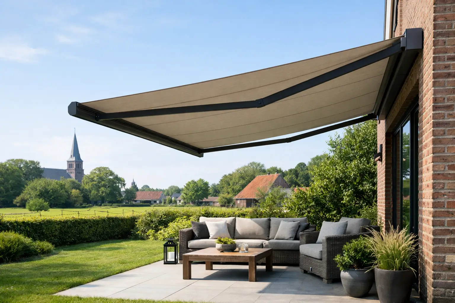 Zonnescherm laten plaatsen in Knegsel