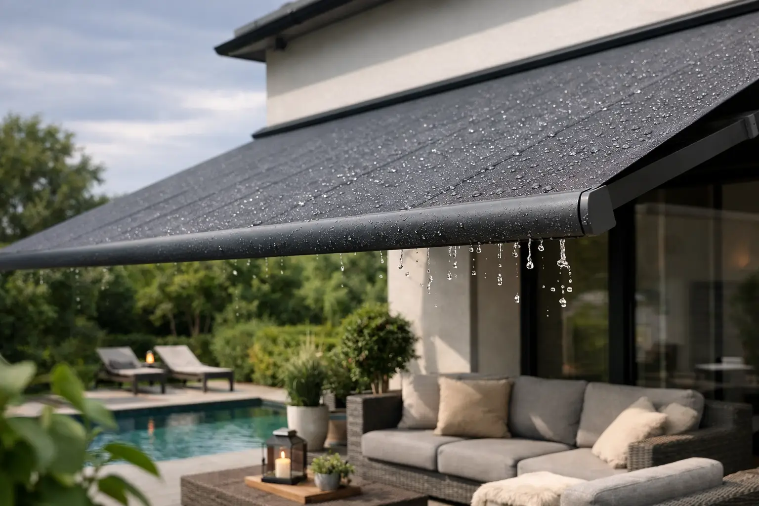 Zonnescherm waterdicht Heeze: waar let u op?