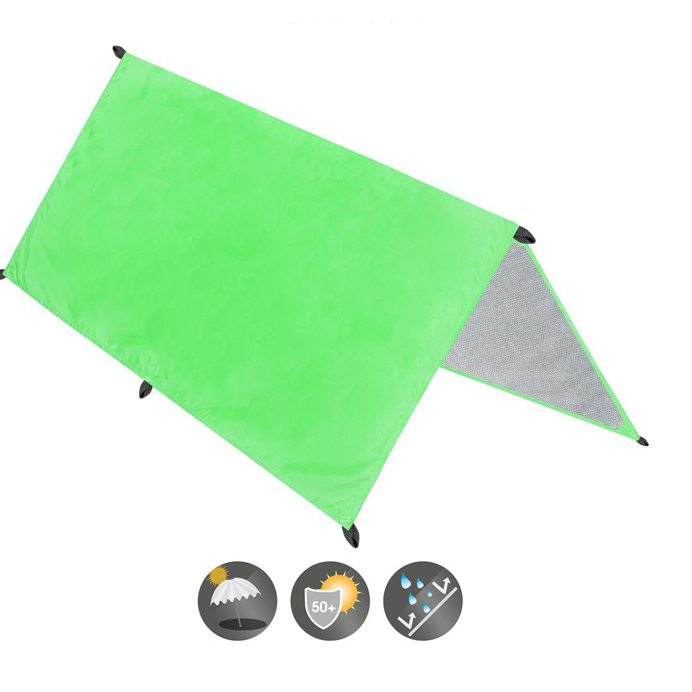 Tarp driehoek tentvorm 3x3x4,25m groen